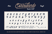 Contraband - Font Duo, a Handwritten Font by OPENCITYDESIGNCO (Thumbnail 2 of 5)