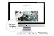 Responsive WP Theme - Wanderlust, a WordPress Template by Light Morango (Thumbnail 4 of 5)
