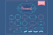 Elegant vintage frame bundle, a Decorative Illustration by VectorBakery (Thumbnail 4 of 4)