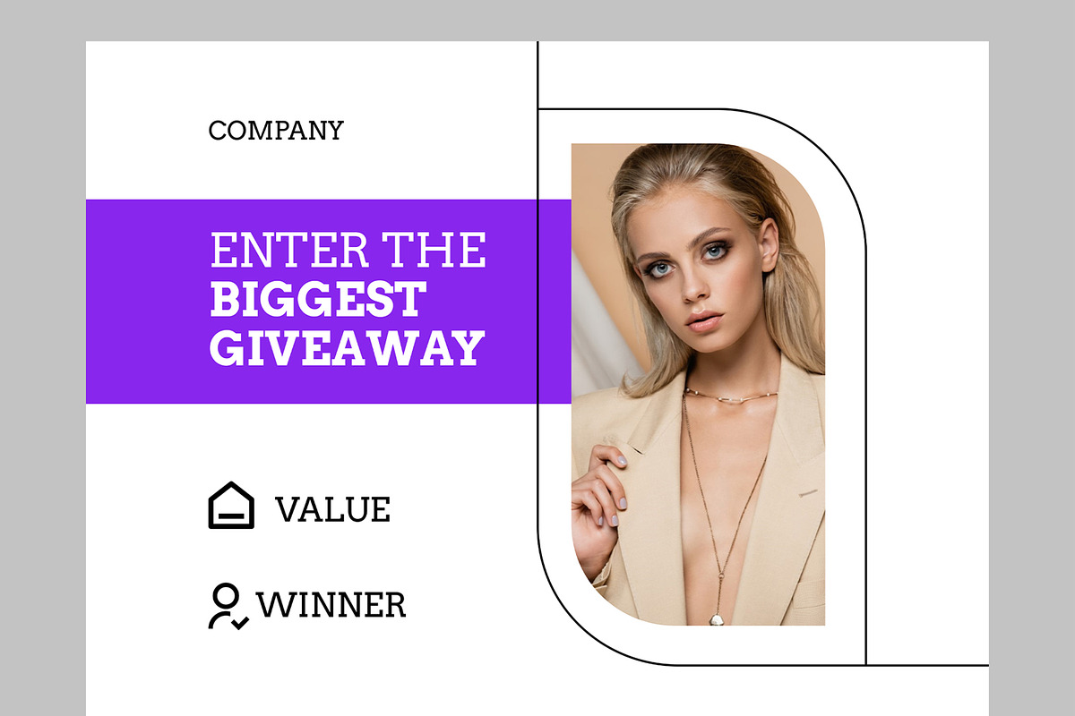 Giveaway Email Templates, an UI Kit Template by CreativeShaper (Photo 2 of 5)