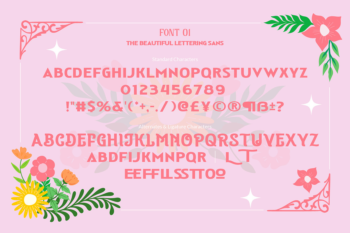 The Beautiful Lettering Collection, a Script Font by Vintage Division (Photo 11 of 25)