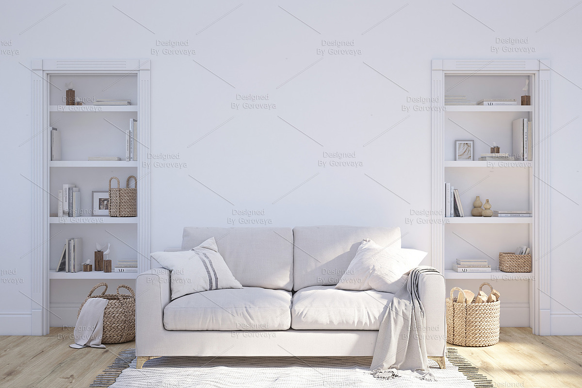 Interior Mockup Farmhouse Bundle, a Household Mockup by Designed By Gorovaya (Photo 17 of 26)
