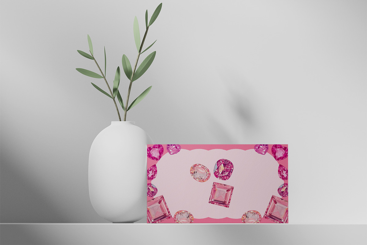 Color Crown Jewels – Watercolor Gems, an Object Illustration by CreativeValuation (Photo 11 of 12)