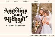 Pink Sunset - Retro Serif, a Serif Font by Shakira Studio (Thumbnail 3 of 10)