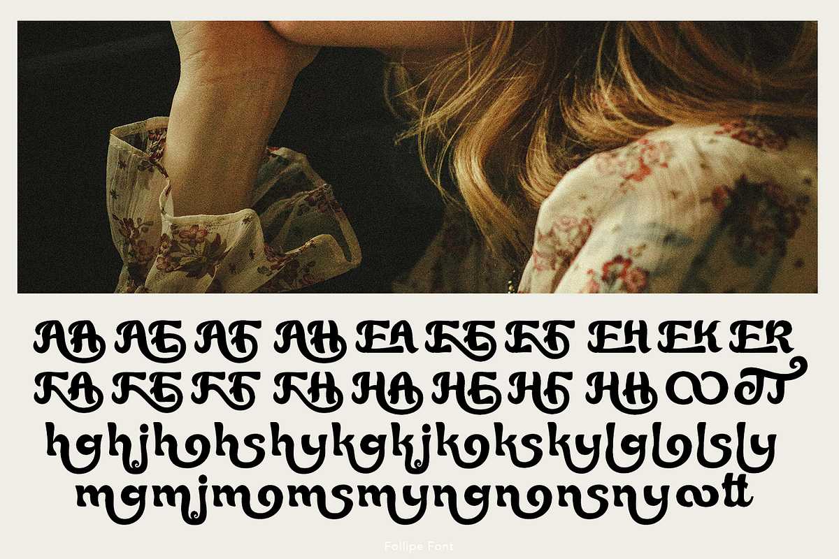Follipe Bold Script, a Script Font by madeDeduk (Photo 10 of 11)