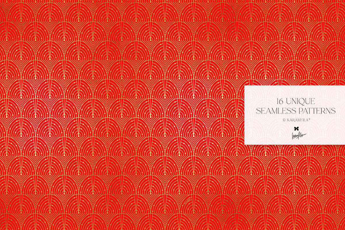 Cherry Blossoms Japanese Patterns, a Pattern Graphic by KaramfilaS (Photo 13 of 23)