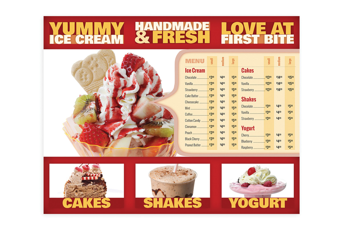 Restaurant Tri Fold Brochure, a Brochure Template by MitchLinhardt (Photo 5 of 5)