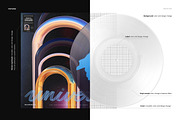 Vinyl Record & Cover Mockup, a Mockup by creatsy5 (Thumbnail 3 of 7)