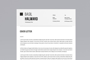 Classic Resume And Cover Letter