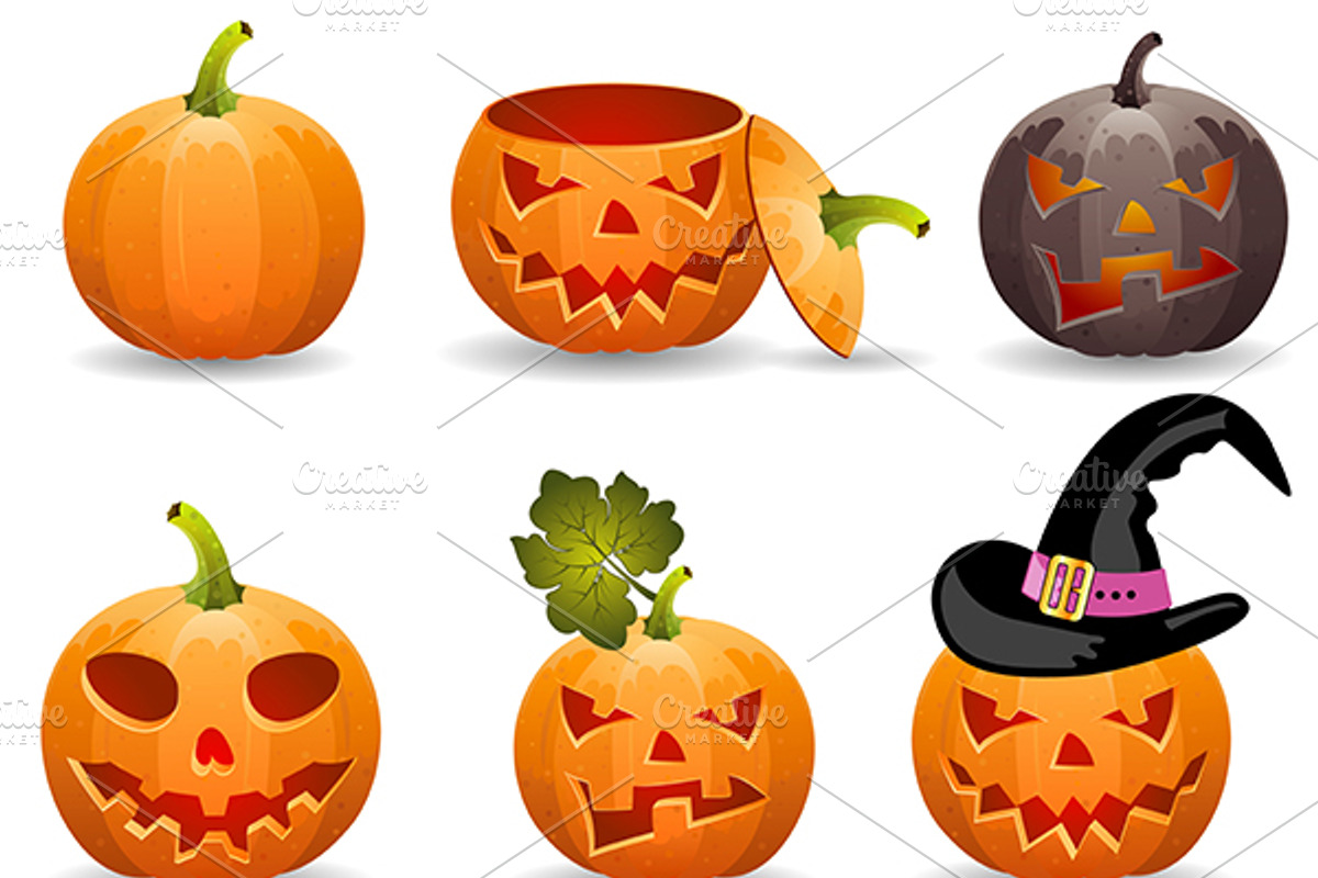 Collect Pumpkin for Halloween, a Solid Icon by TAlex (Photo 2 of 6)