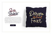 Rose Colored - Handwriting Script, a Script Font by Letterhend Studio (Thumbnail 6 of 9)