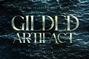 Nautical Cinematic Title Text Effect, a Layer Style Add-On by Andrew Skoch Design (Thumbnail 6 of 6)