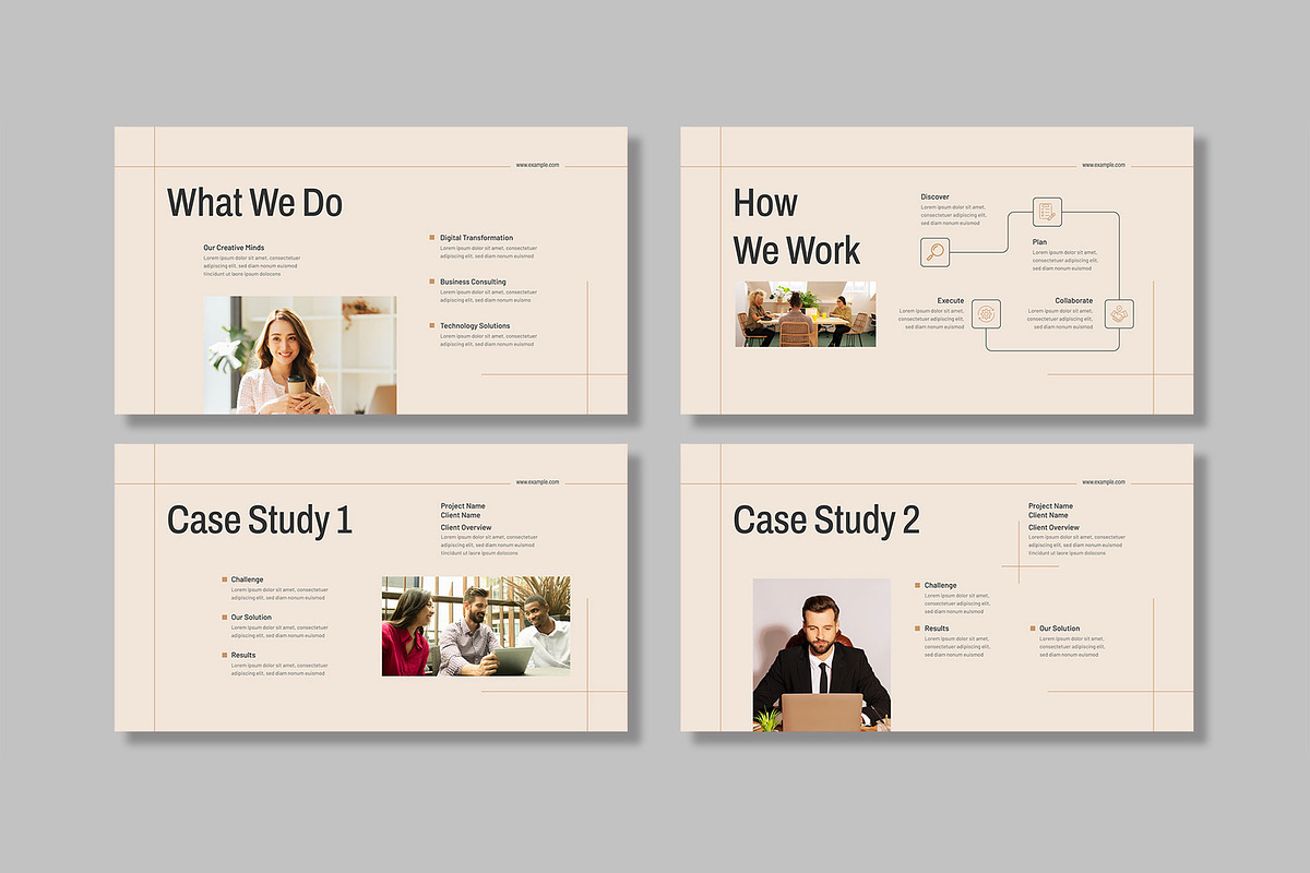 Minimal Presentation Layout Design, a Presentation Template by Mighty-Slide (Photo 4 of 6)
