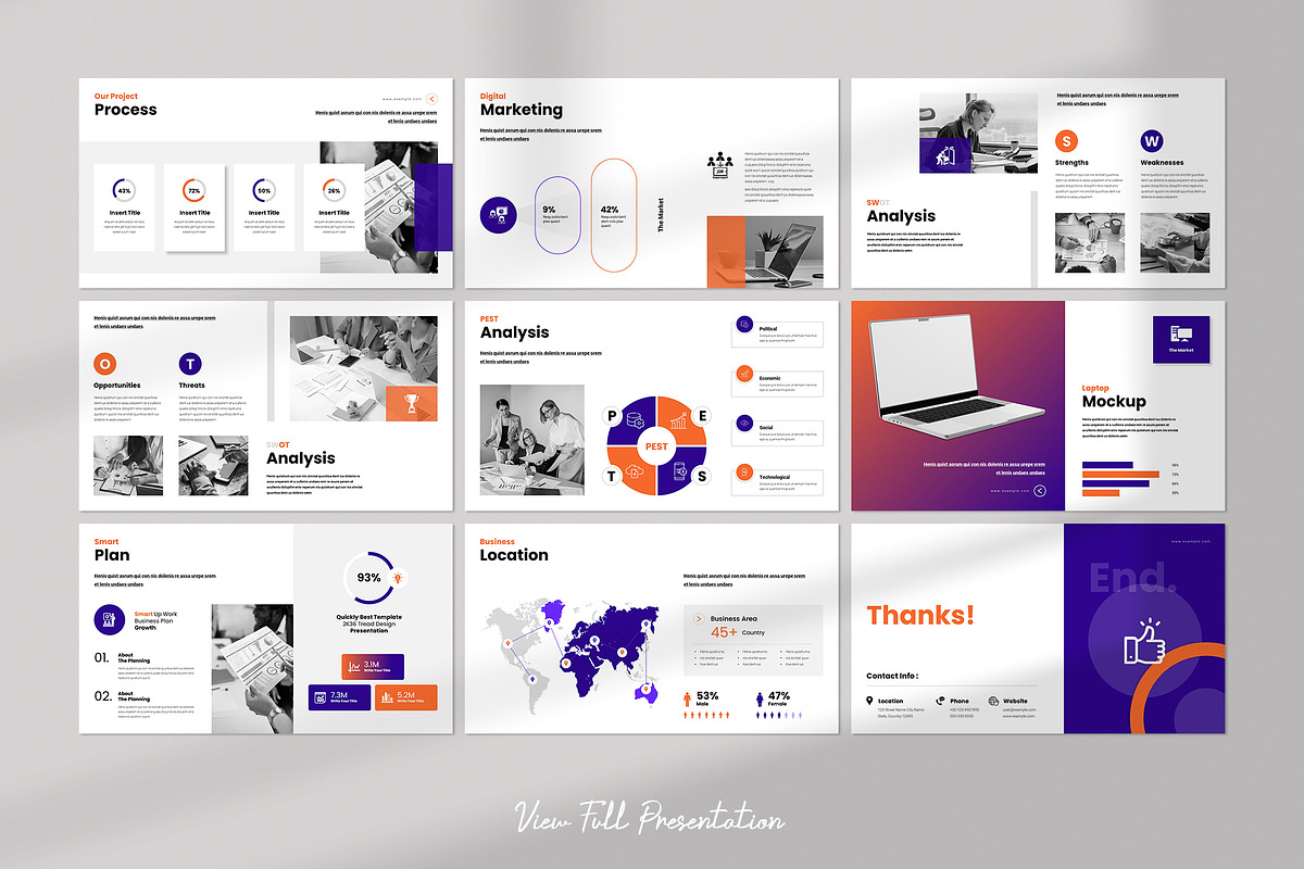 Pitch Deck Presentation Template, a Presentation Template by StyleArt (Photo 7 of 7)