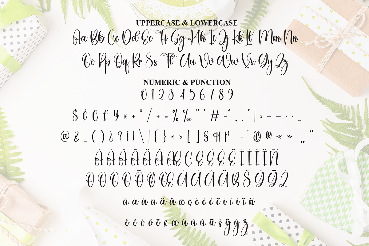 Birthday | Script Font, a Handwritten Font by Scratchones (Photo 7 of 9)