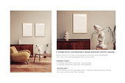 Video&Photo Frame mockups. Interior, a Print Template by Una Matison (Thumbnail 7 of 22)