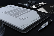 Black And White Corporate Identity, a Stationery Template by Marvel (Thumbnail 4 of 5)