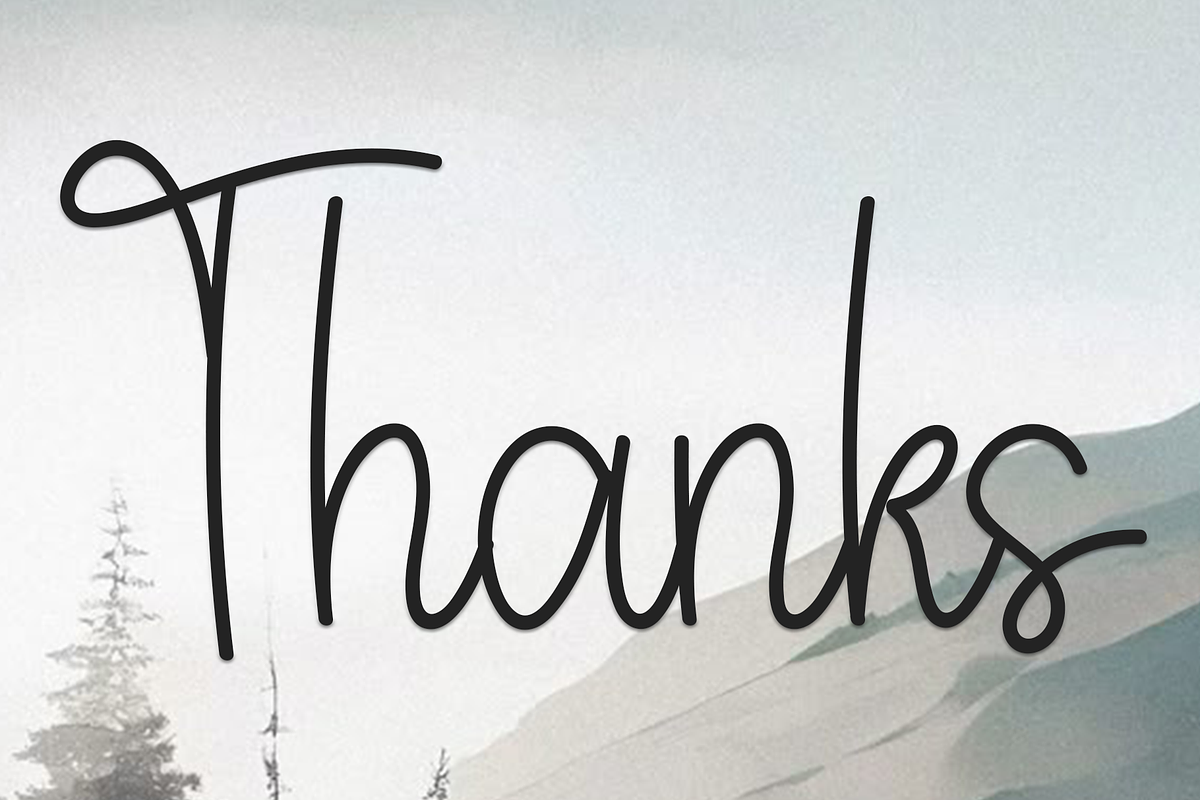Overthinking, a Handwritten Font by InermediaSTUDIO (Photo 8 of 8)