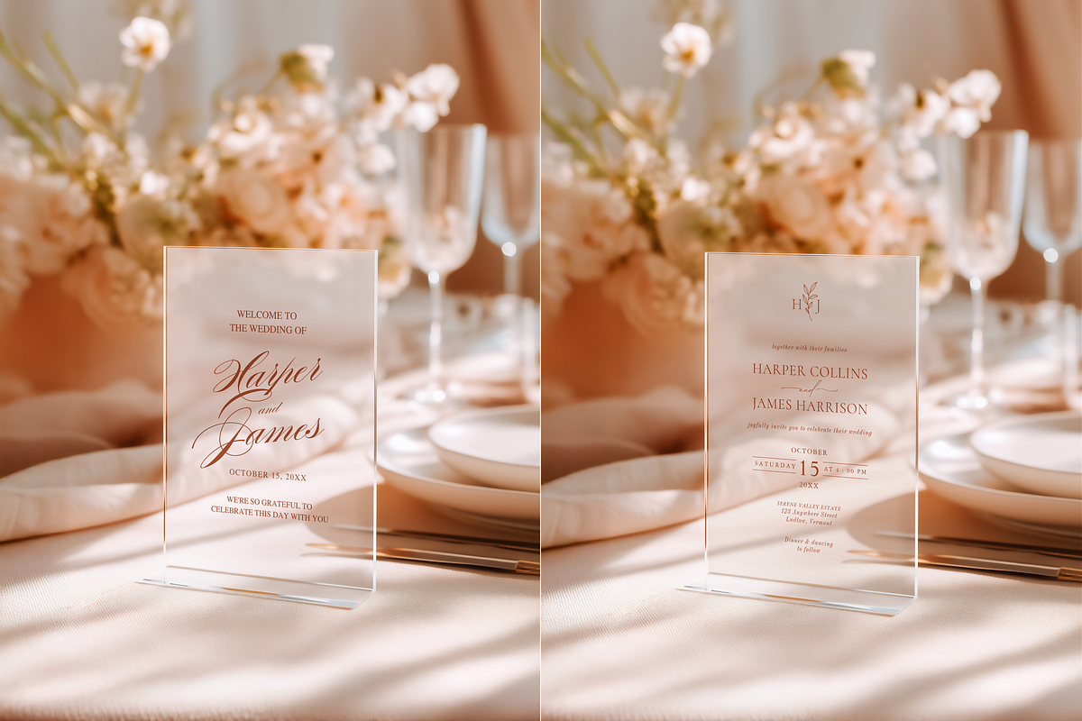 Transparent Acrylic 5x7 Card Mockup, a Product Mockup by Serenefeeling (Photo 2 of 6)
