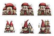 Easter gnome gingerbread house Png, an Illustration by SinaCreation (Thumbnail 3 of 11)