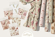 Watercolor Boho Fall Dusty Rose Set, a Decorative Illustration by Carol Lozove (Thumbnail 39 of 74)