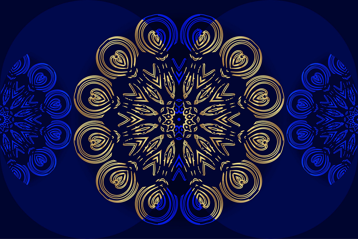 Mandala Luxury Ethnic Vector Bundle, a Background Graphic by NJ Himel (Photo 64 of 93)