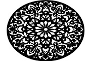 Black Floral Mandala Bundle, an Illustration by Designer_Momina (Thumbnail 13 of 20)