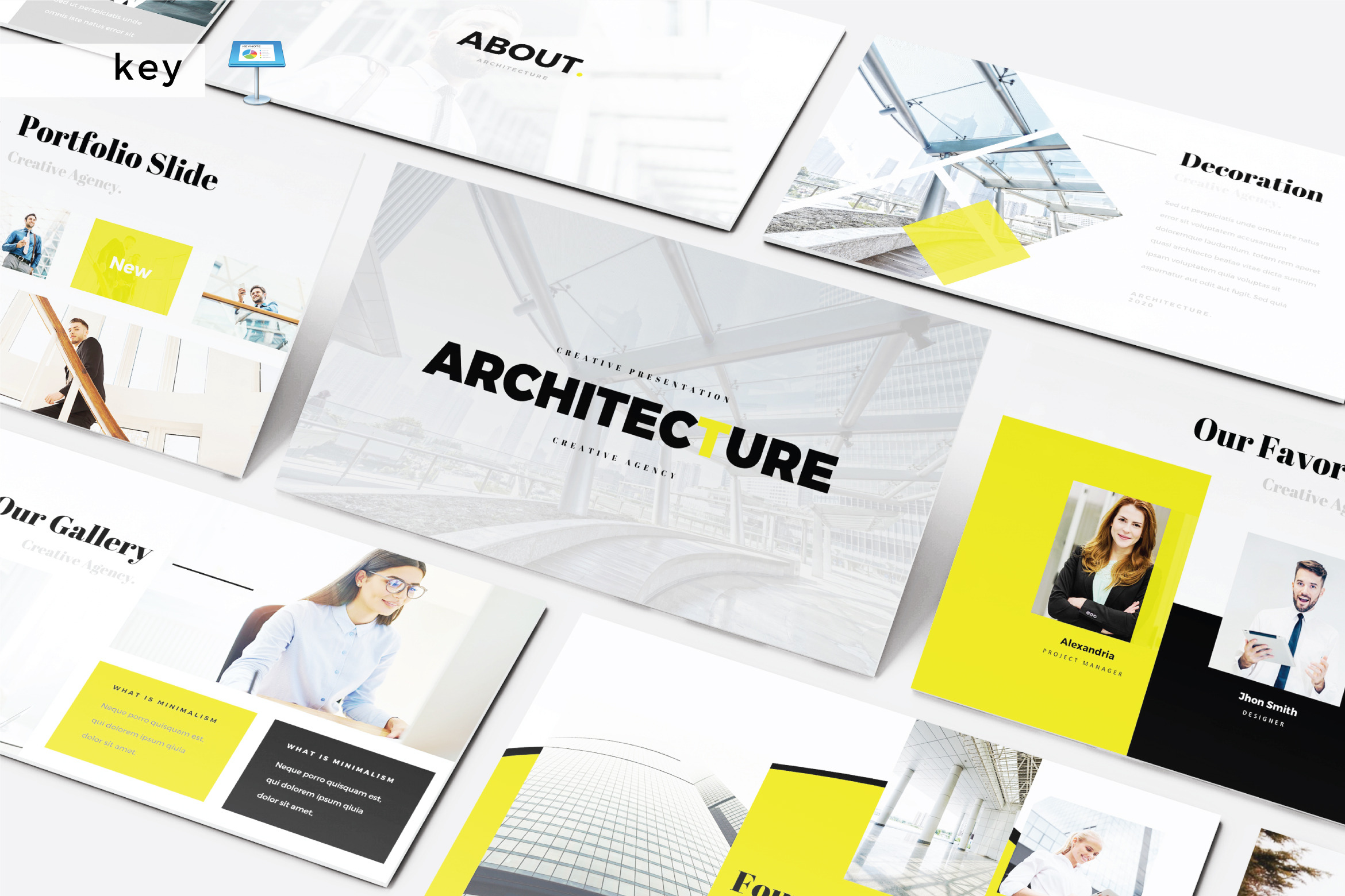 ARCHITECTURE - Keynote Template, a Presentation Template by Shafura