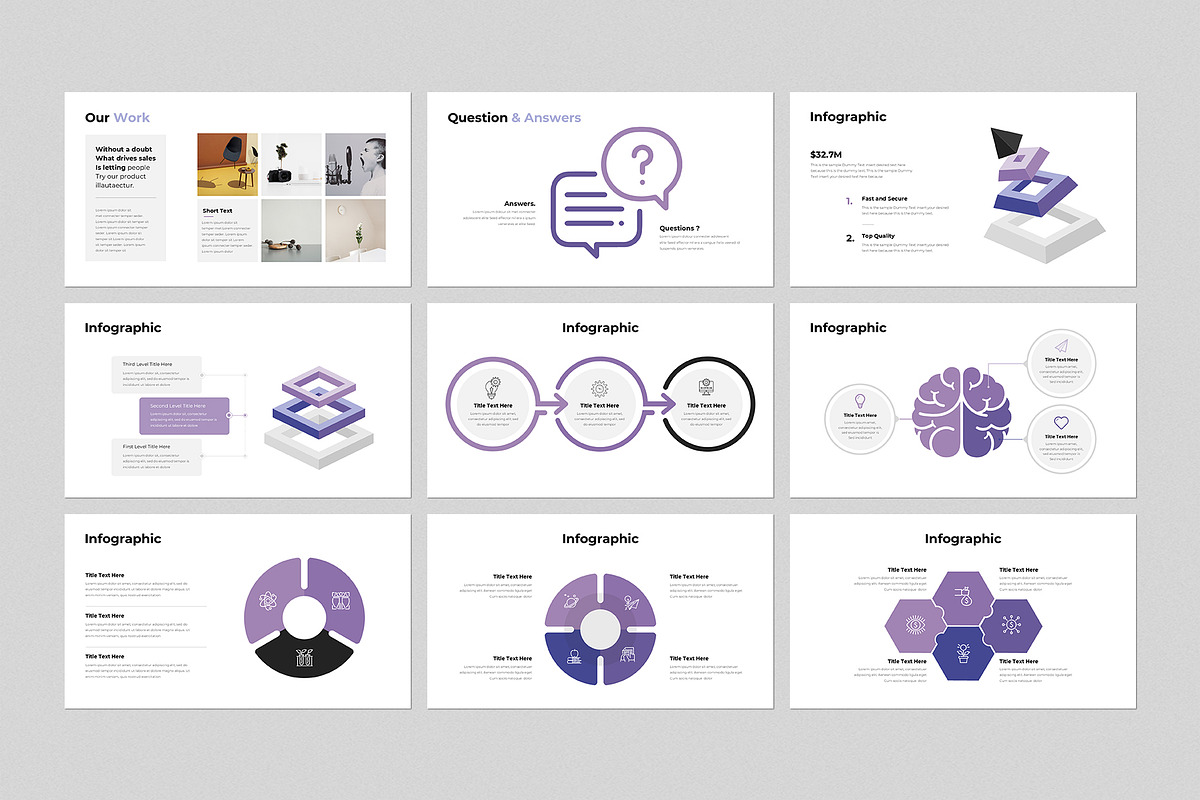 Business Presentation Template, a Presentation Template by GenerousArt (Photo 5 of 8)