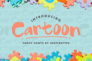 Cartoon - Fancy Font, a Script Font by Inspiratype (Thumbnail 1 of 12)