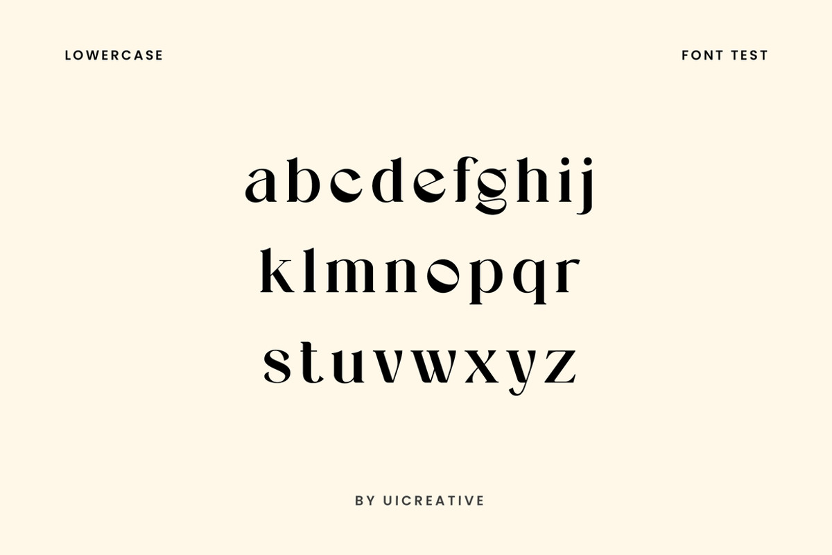 Vindigater Modern Retro Serif Font, a Serif Font by UICreative (Photo 6 of 13)