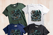 Cthulhu Sea Monster Clipart., an Animal Illustration by yod67 (Thumbnail 3 of 6)