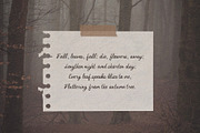 The Quiet Season Vintage Script Font, a Handwritten Font by Cute Atelier (Thumbnail 2 of 9)