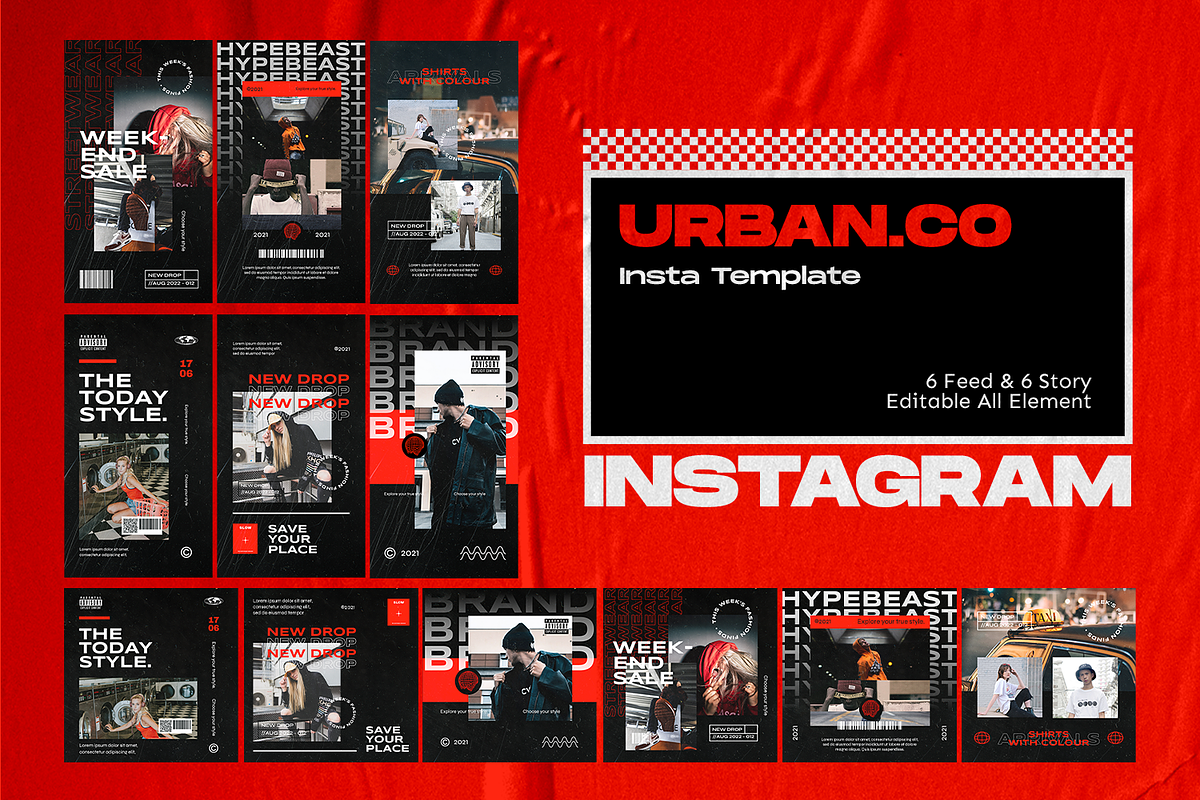 Urbanco Instagram Template, a Social Media Template by Shinra Labs (Photo 6 of 6)