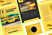 Canva Yellow Ebook Template, a Templates & Theme by ZohairKhanLtd (Thumbnail 5 of 6)
