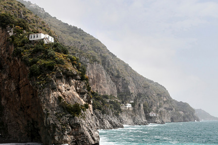 Priano coastline, Amalfi Coast