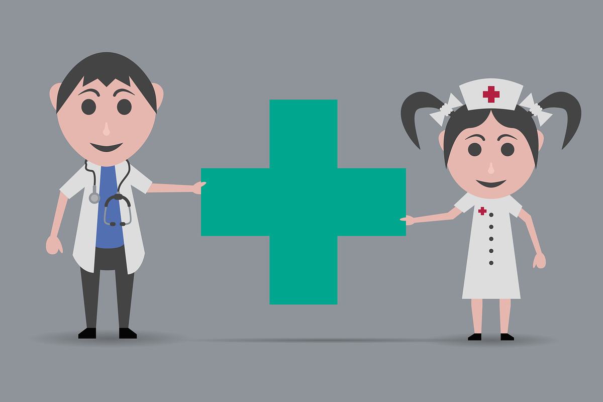 23 dolls and health backgrounds, a Healthcare Illustration by noche (Photo 10 of 23)