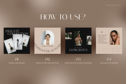Elegant Instagram post templates, a Social Media Template by Make It Yours Lab. (Thumbnail 9 of 12)