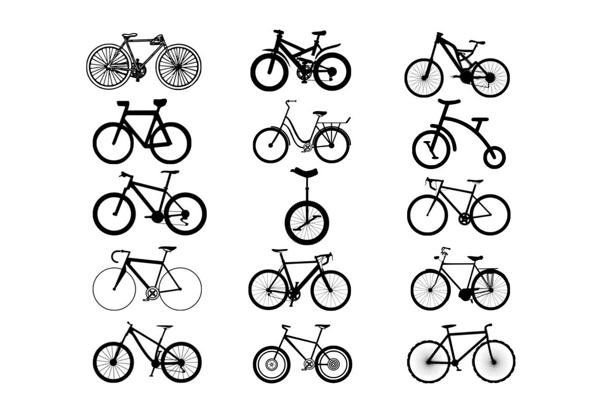 Bicycle SVG, a Transportation Illustration by Awieee1 (Photo 1 of 3)