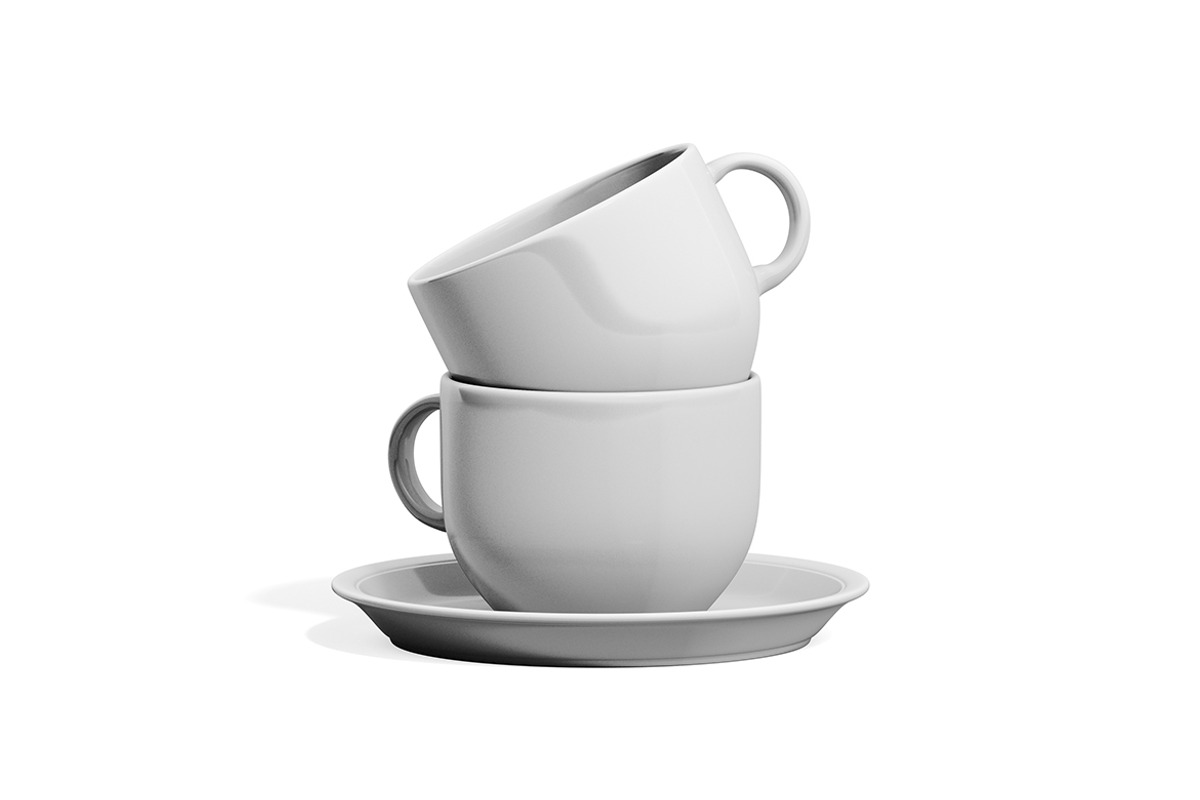 Ceramic Cups Tower mockup, a Product Mockup by McLittle Stock (Photo 2 of 2)