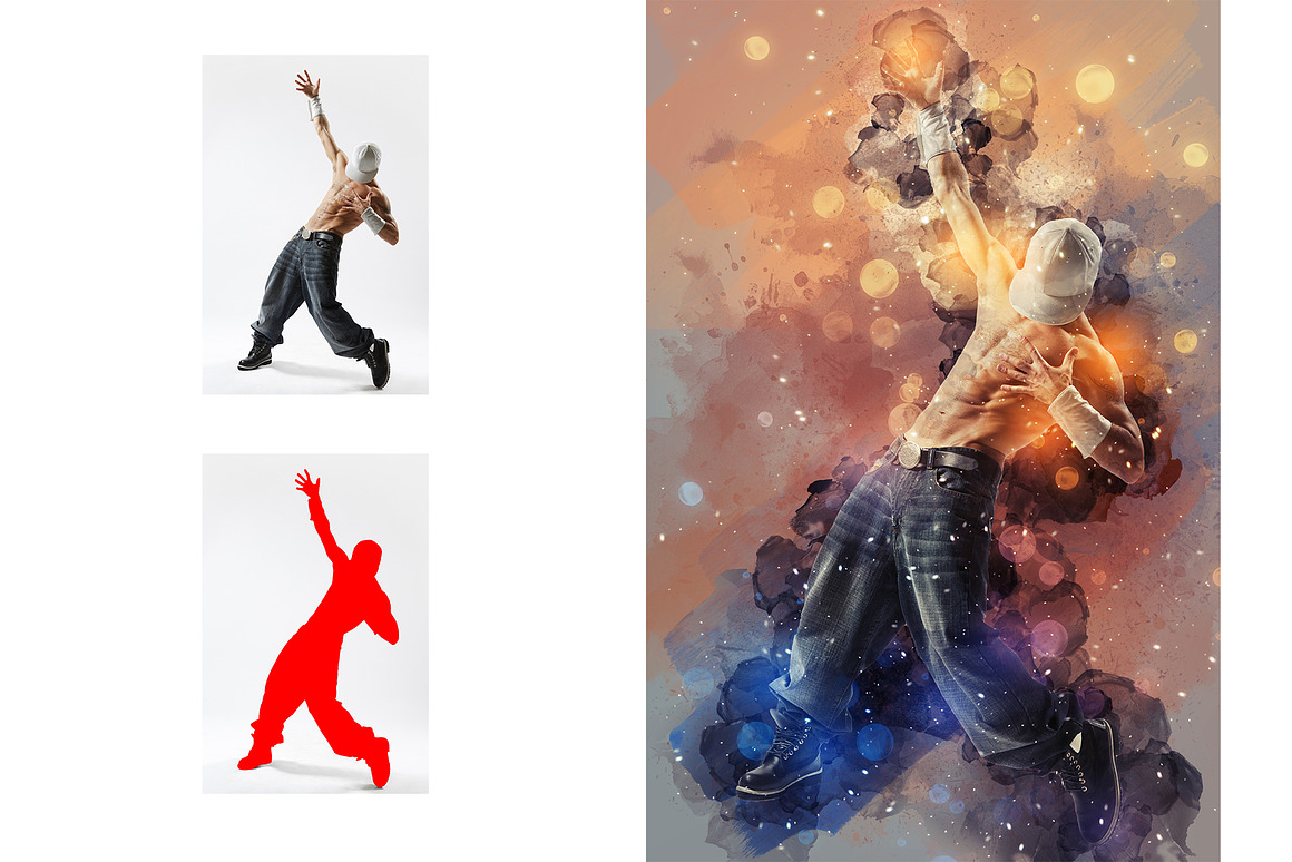 830 Creative Photoshop Action BUNDLE, an Action Add-On by Design Forest (Photo 64 of 133)