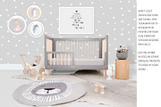 Kids Room Wall/Frame Mock Up 18, a Print Template by Whimsicality (Thumbnail 2 of 4)