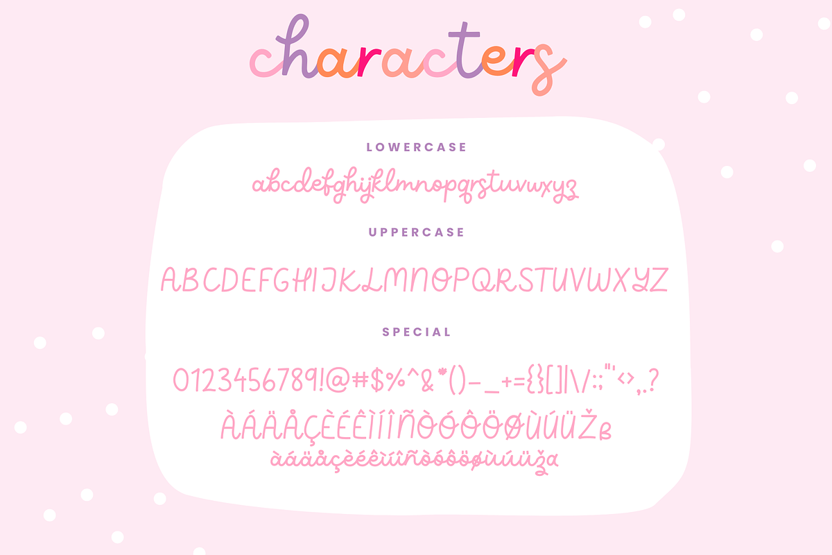 Sprinkles Font, a Handwritten Font by Design Pixie (Photo 7 of 7)