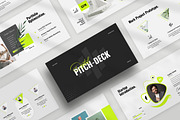 Digital Pitch Deck Presentation, a Presentation Template by KreateTribe (Thumbnail 1 of 6)