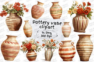 Pottery Vase Clipart