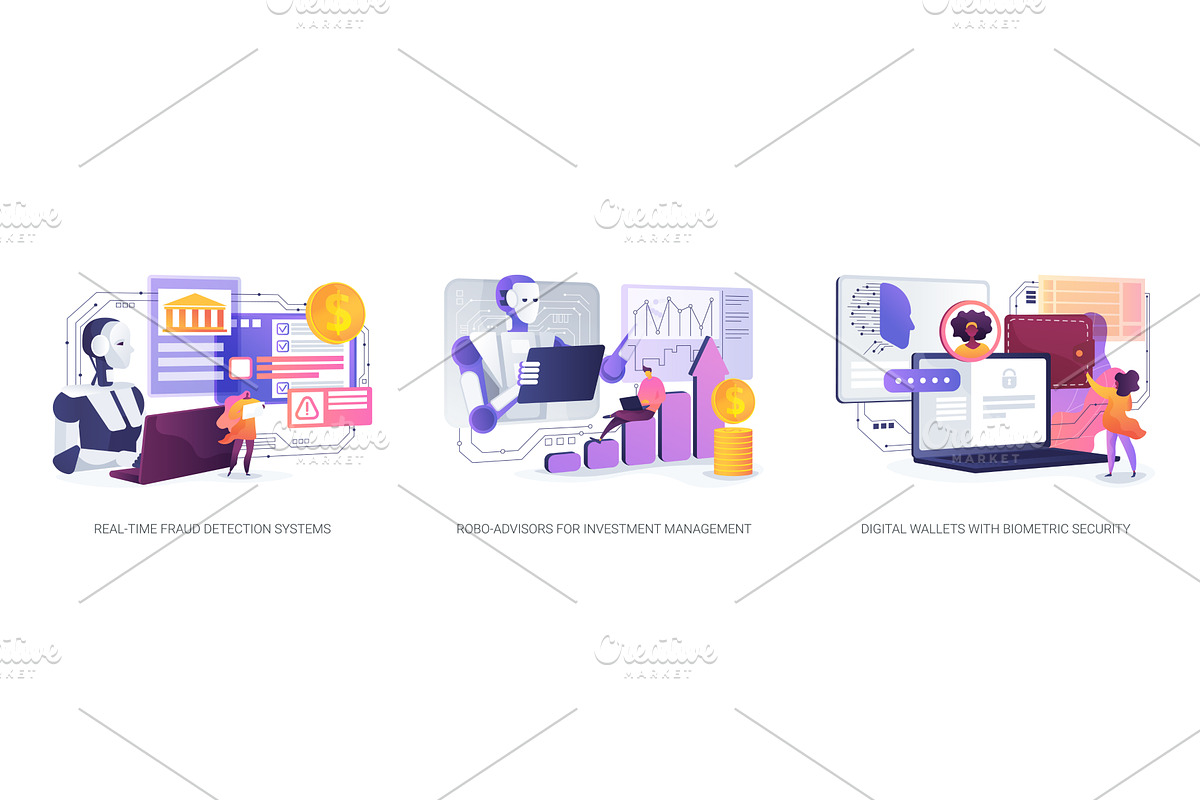 AI Fraud Prevention Solutions, a Technology Illustration by Visual Generation