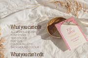 Checkered Wedding Invite Template, an Invitation Template by Indigo Rain Creative (Thumbnail 7 of 7)