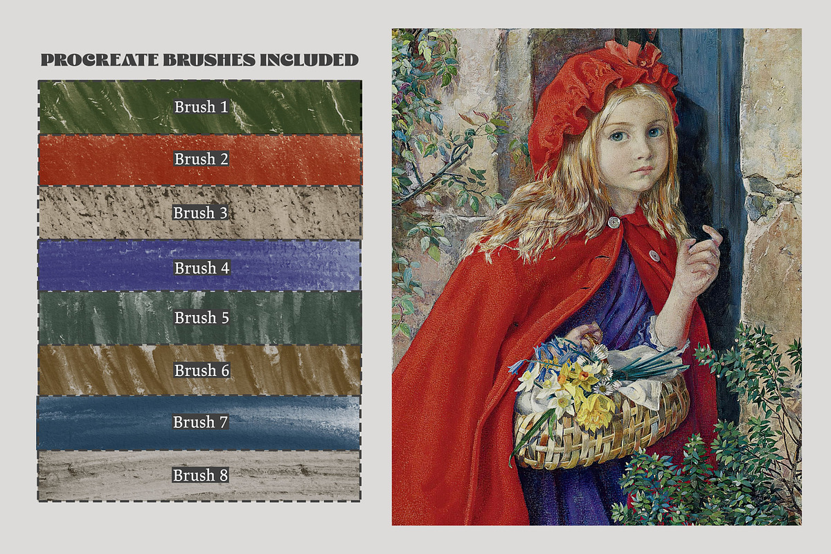 The Brothers Grimm Procreate Kit, a Brush Add-On by Digi Life (Photo 4 of 10)