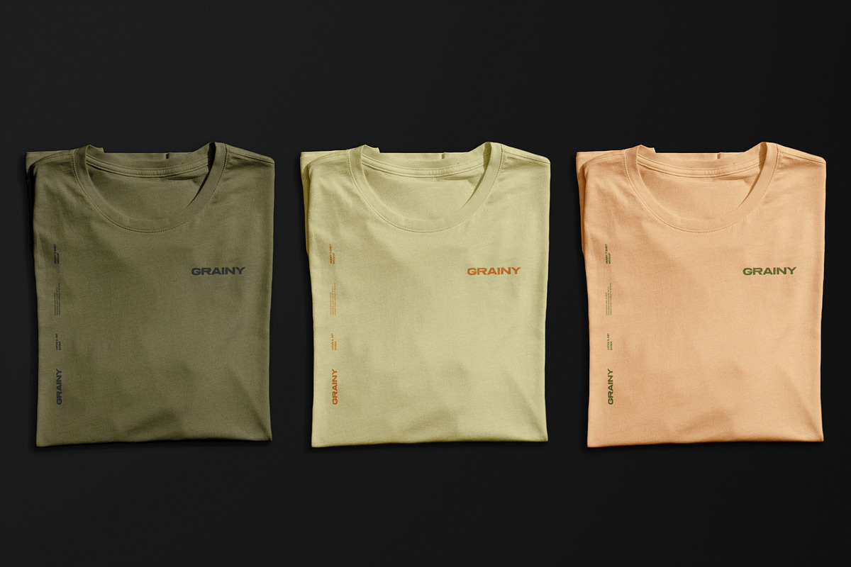 GRAINY T-Shirt Mockup Kit VOL2, a Shirt Mockup by Catkie - Digital Art (Photo 8 of 10)
