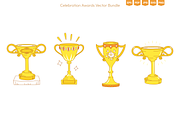Trophy & Awards Vector Set, an Object Illustration by Ilia Design (Thumbnail 2 of 8)
